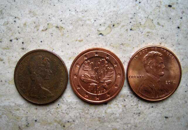 coins at different stages of life, representing new and old investments